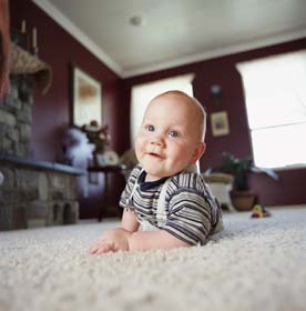Baby On a Carpet