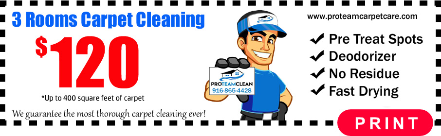 Carpet Cleaning Roseville CA coupon